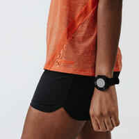 Women's Running Shorts - KIPRUN Run 100 Black