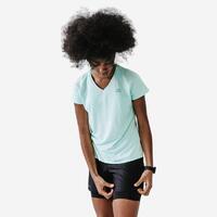 Short 2 en 1 running cuissard integré femme - Dry noir