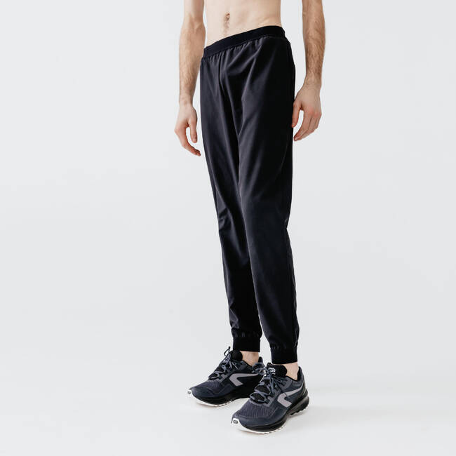 Black Activewear Pants for Men for sale