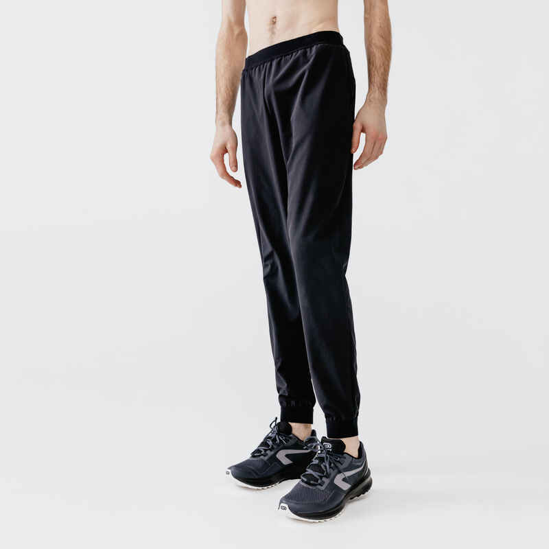 PANTALÓN RUNNING HOMBRE DRY NEGRO - Decathlon