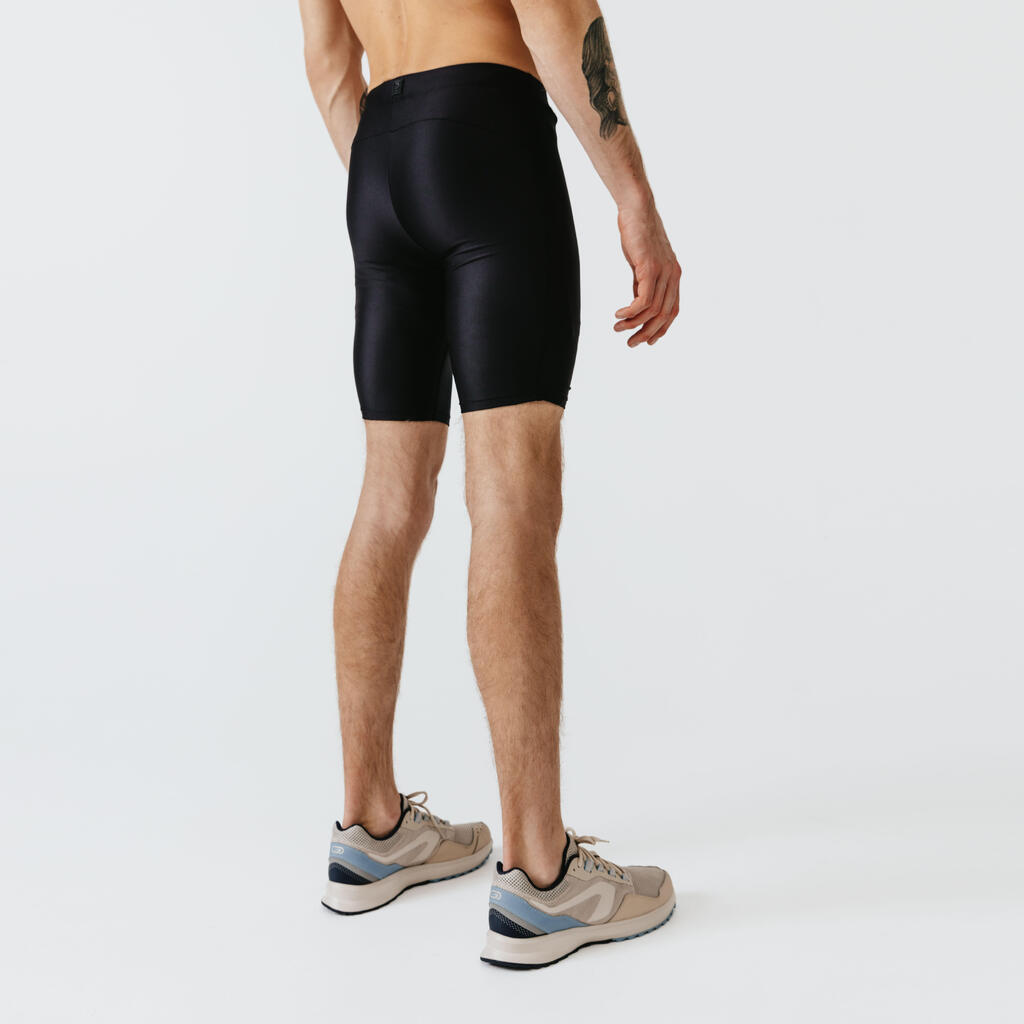 CALZAS BIKER RUNNING HOMBRE DRY NEGRO