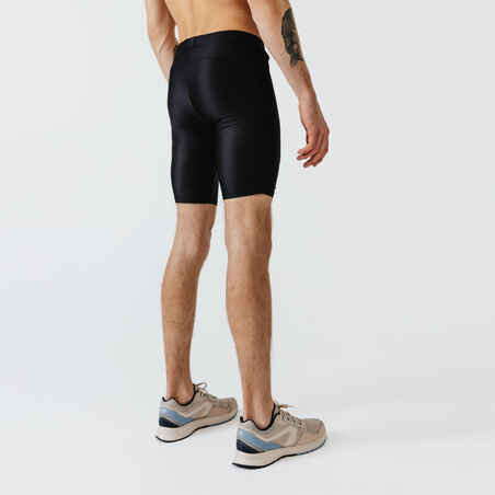 Pantaloneta Running Dry Hombre Negro Transpirable