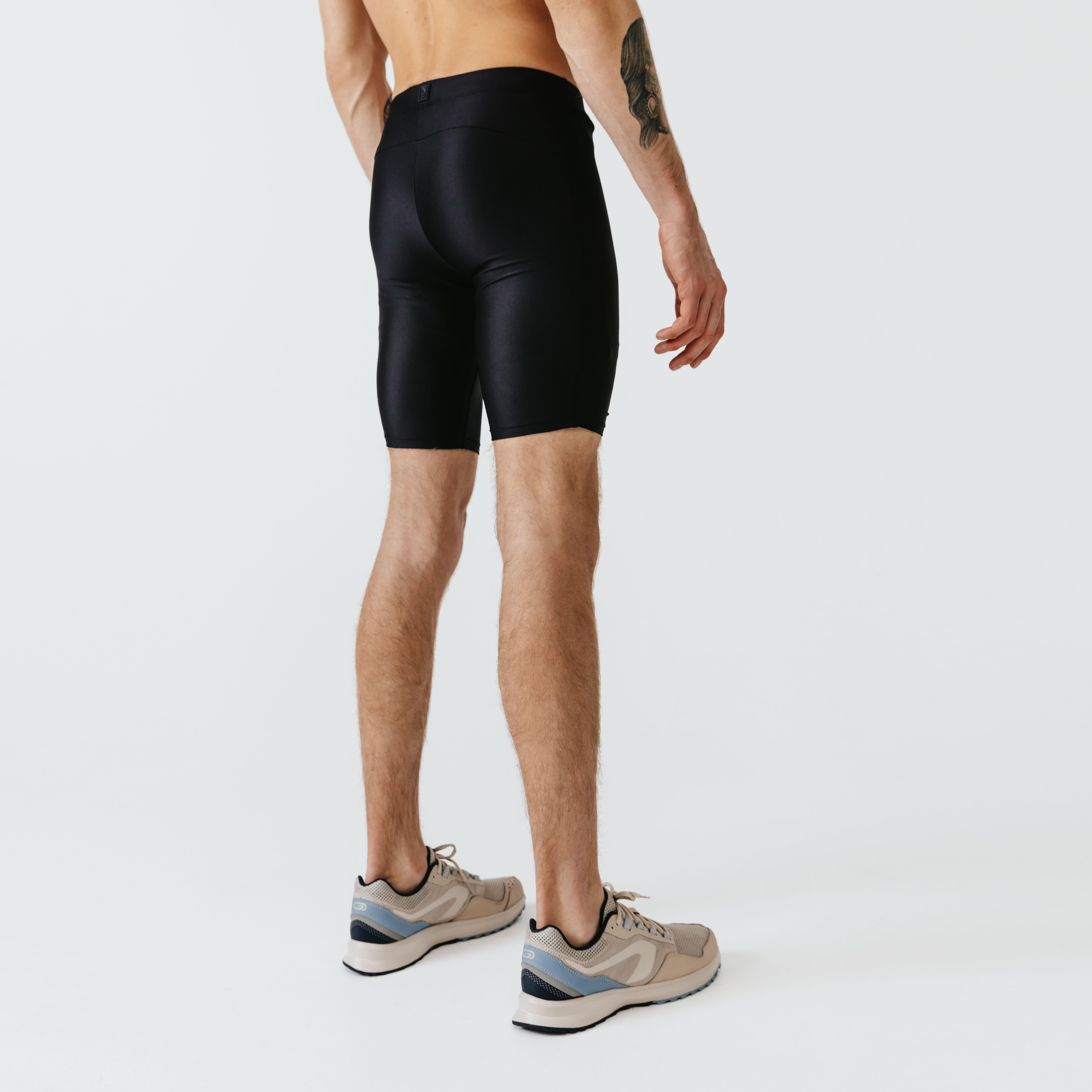Men's Running Short Tights - Black