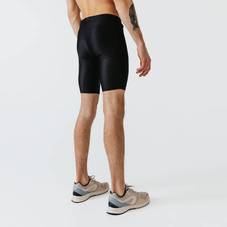 Men's Running Breathable Tight Shorts Dry - black