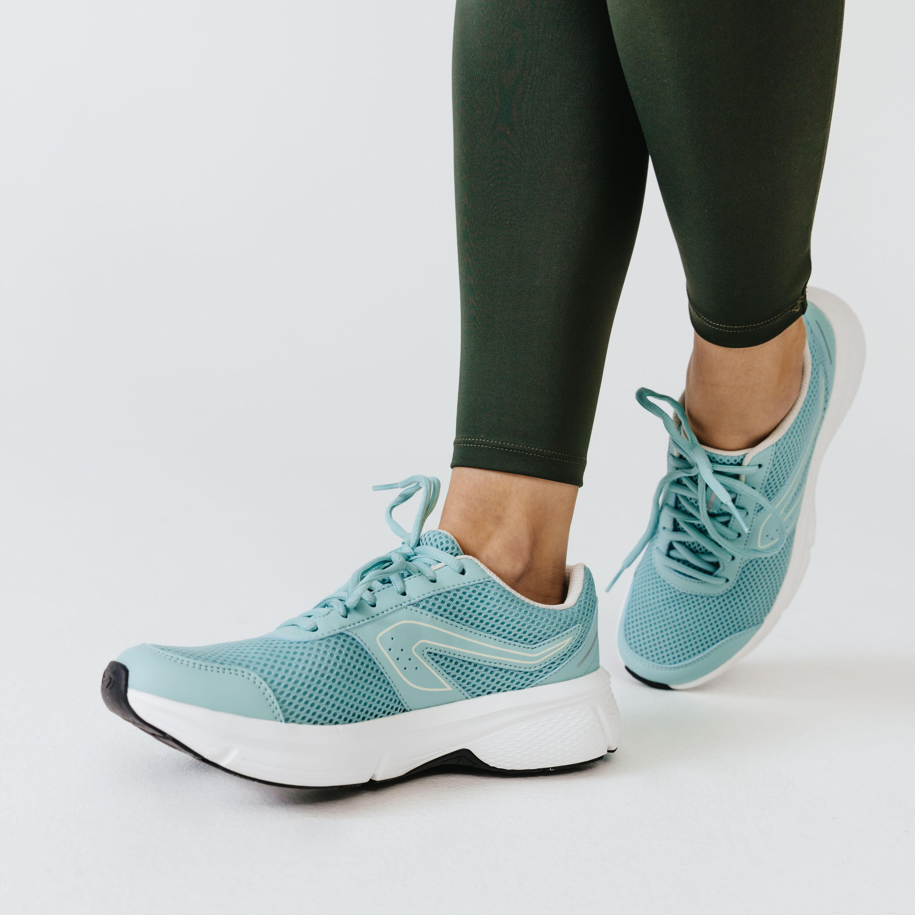 Run Cushion Women's Running Shoes - Blue 9/10