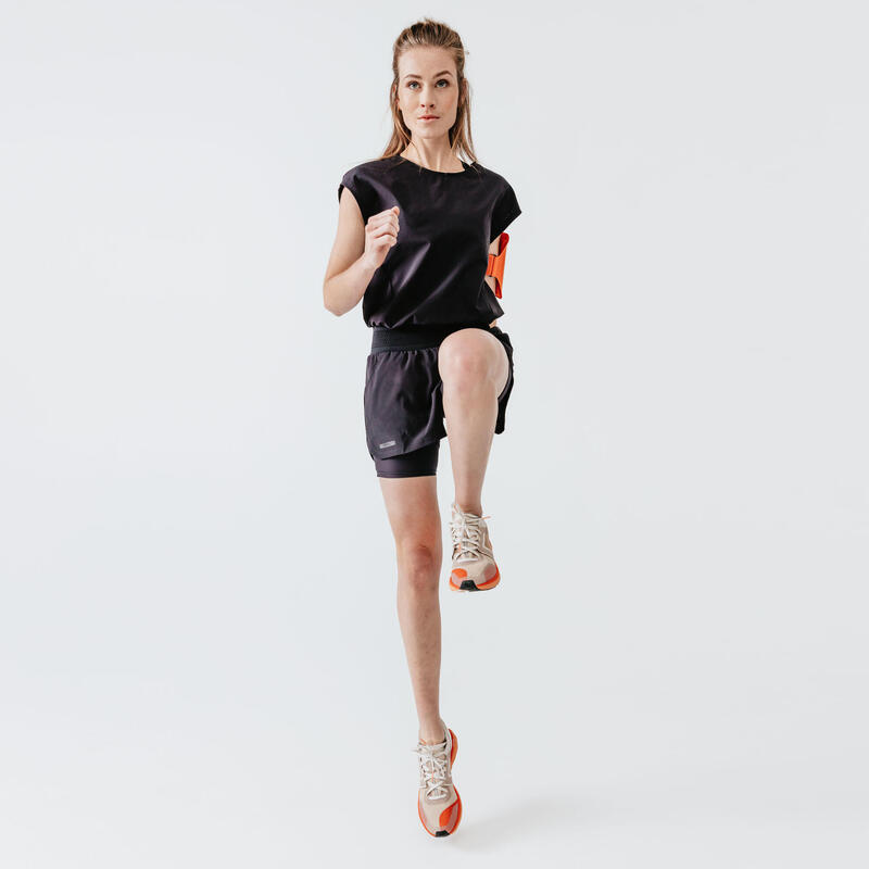 Mono running Mujer Dry+ negro