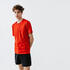 Dry+ Men's Running Breathable T-Shirt - Brick Red