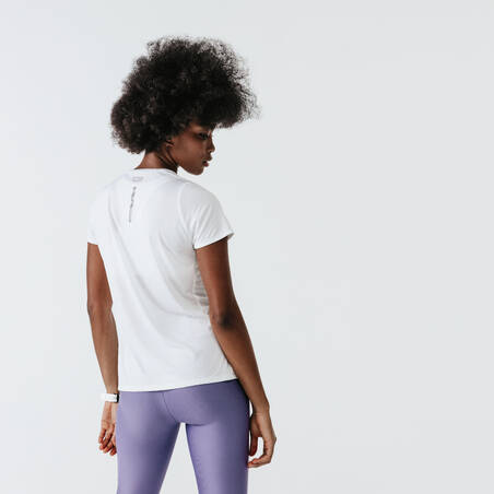 Women's short running leggings Support - purple
