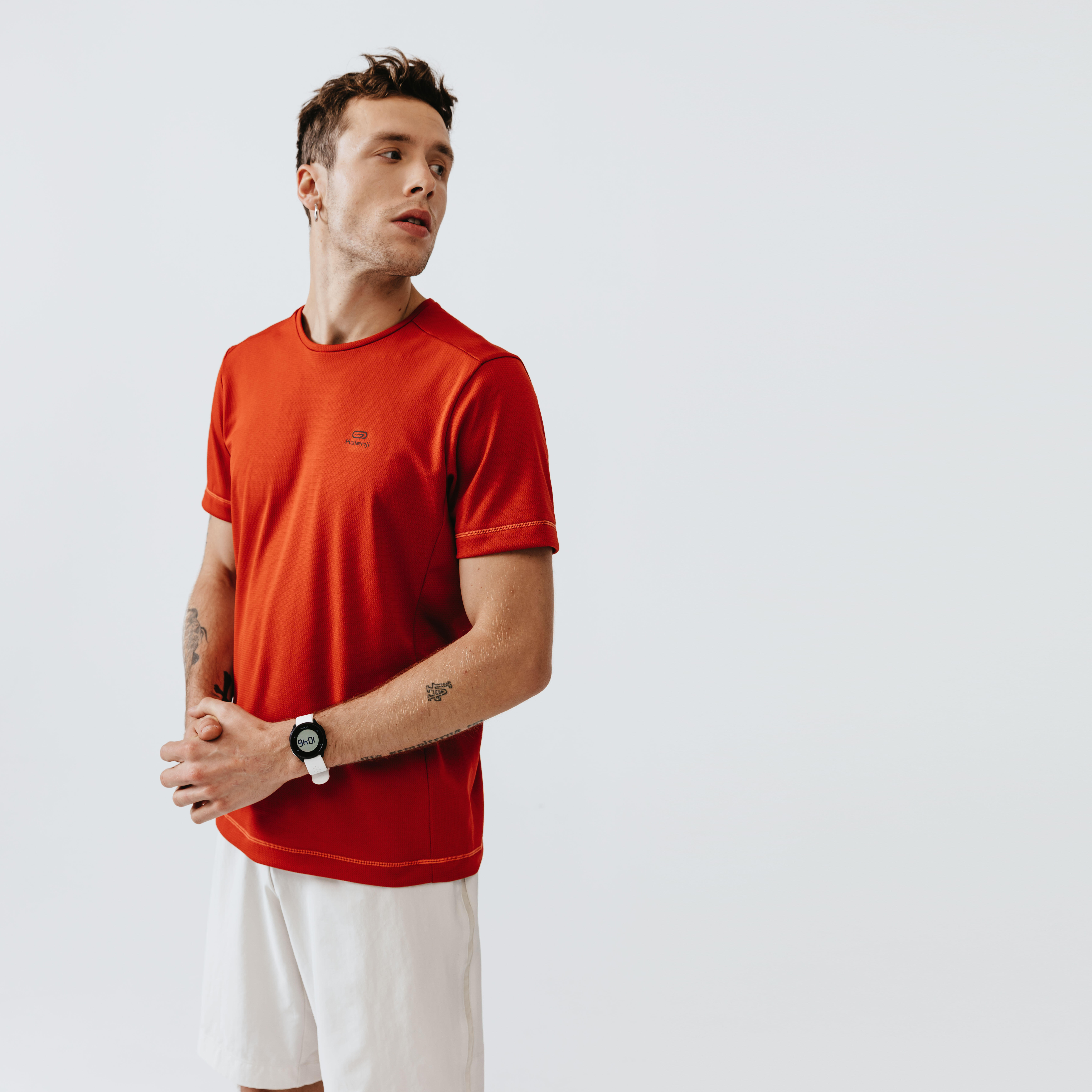 decathlon neon t shirt