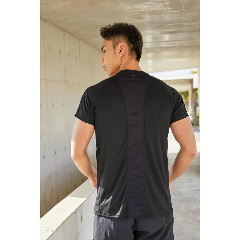 Technical Fitness T-Shirt - Black Print