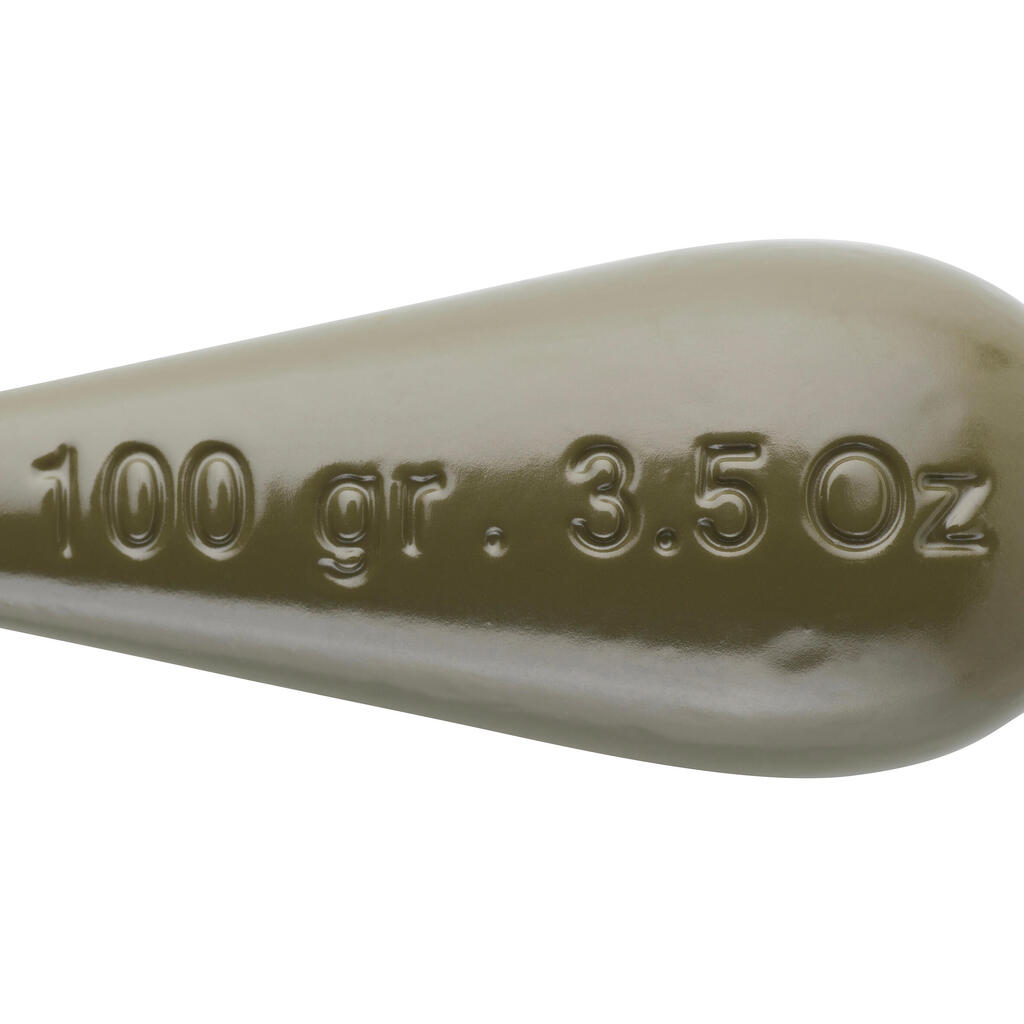 Carp Fishing Distance Sinkers 100g (x5)