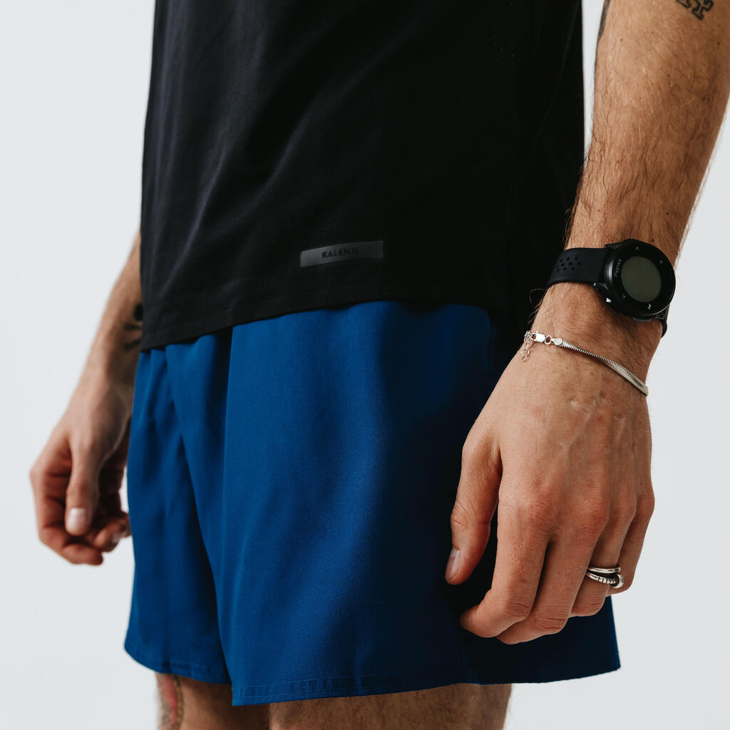 Short running respirant homme - Dry bleu foncé