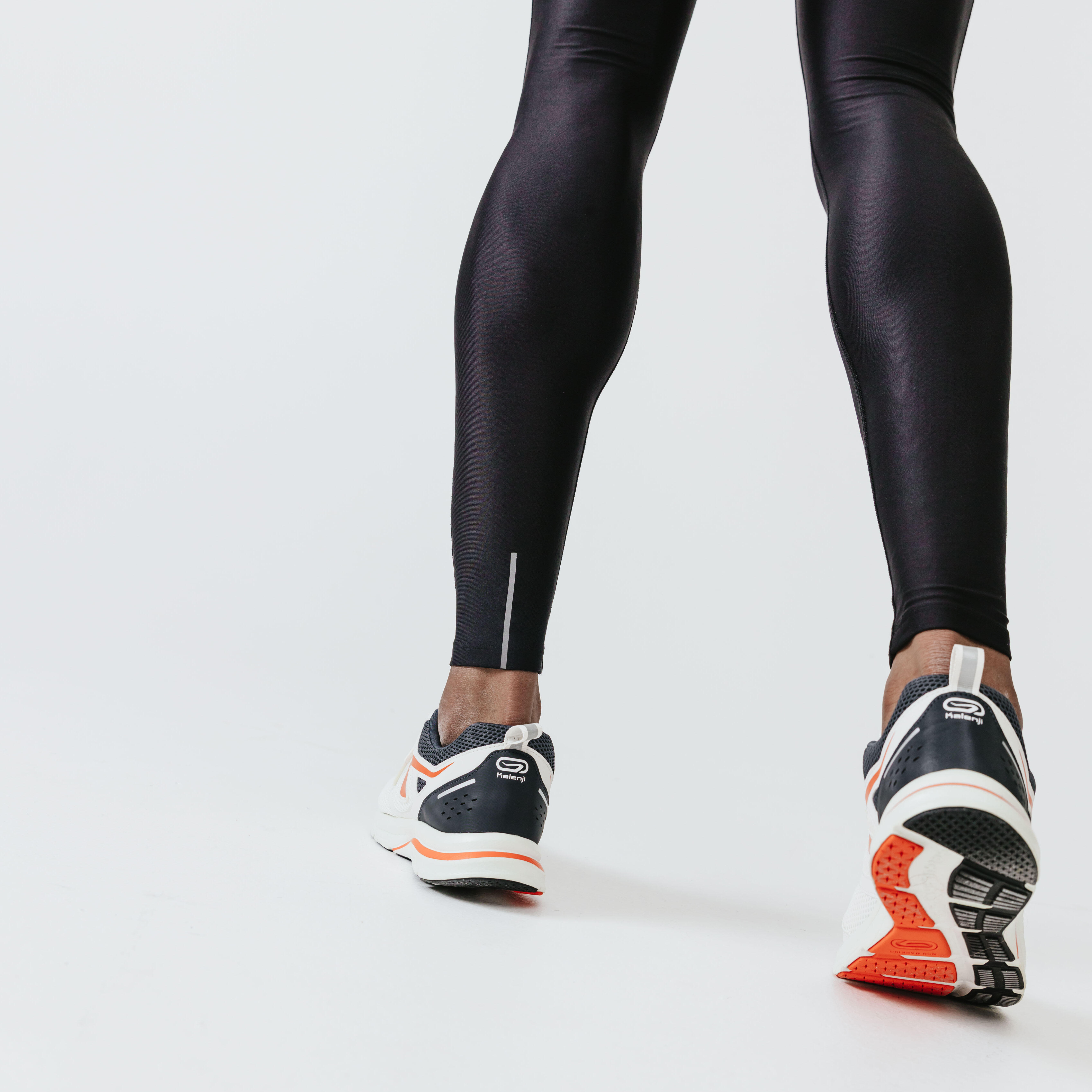 Men Running Long Tights Kalenji Run Dry 