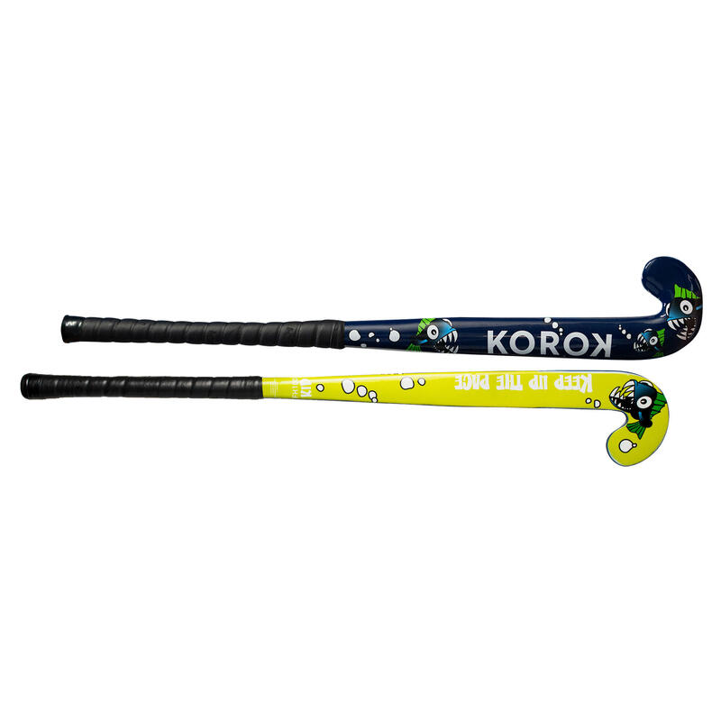 Stick Hockey Hierba Niños Kipsta FH100 madera piraña