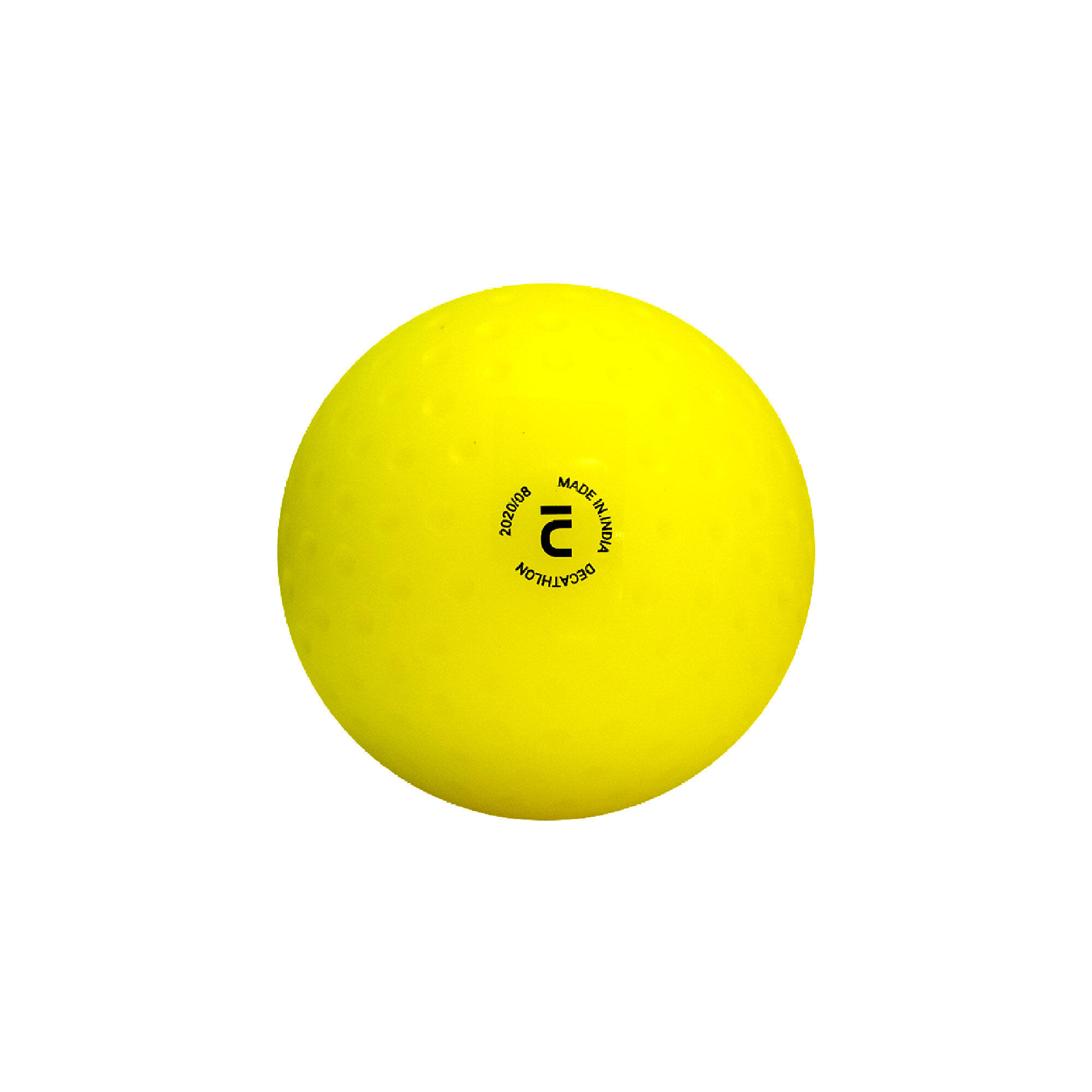 FH500 Dimpled Field Hockey Ball - Yellow 3/3