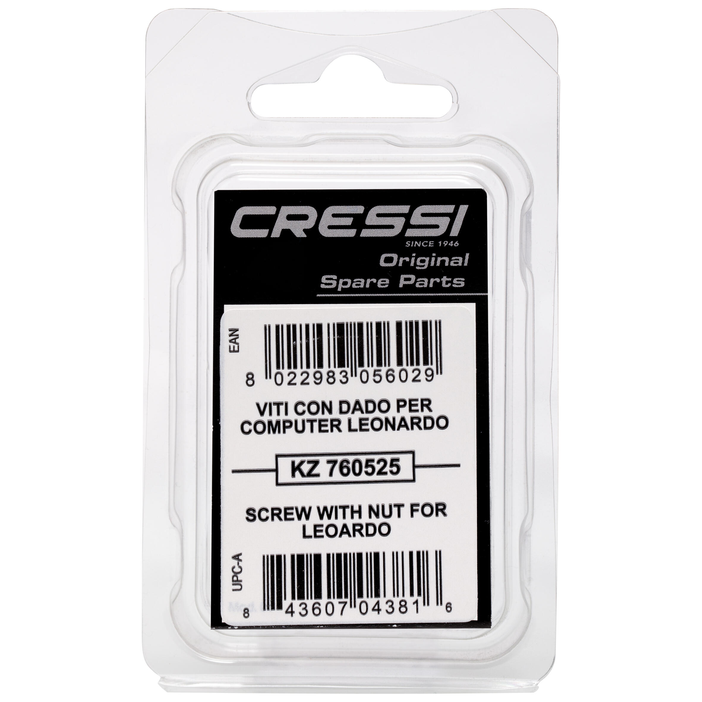 Ersatz-Schraubenset für Armbänder von Cressi Tauchcomputern 2/2