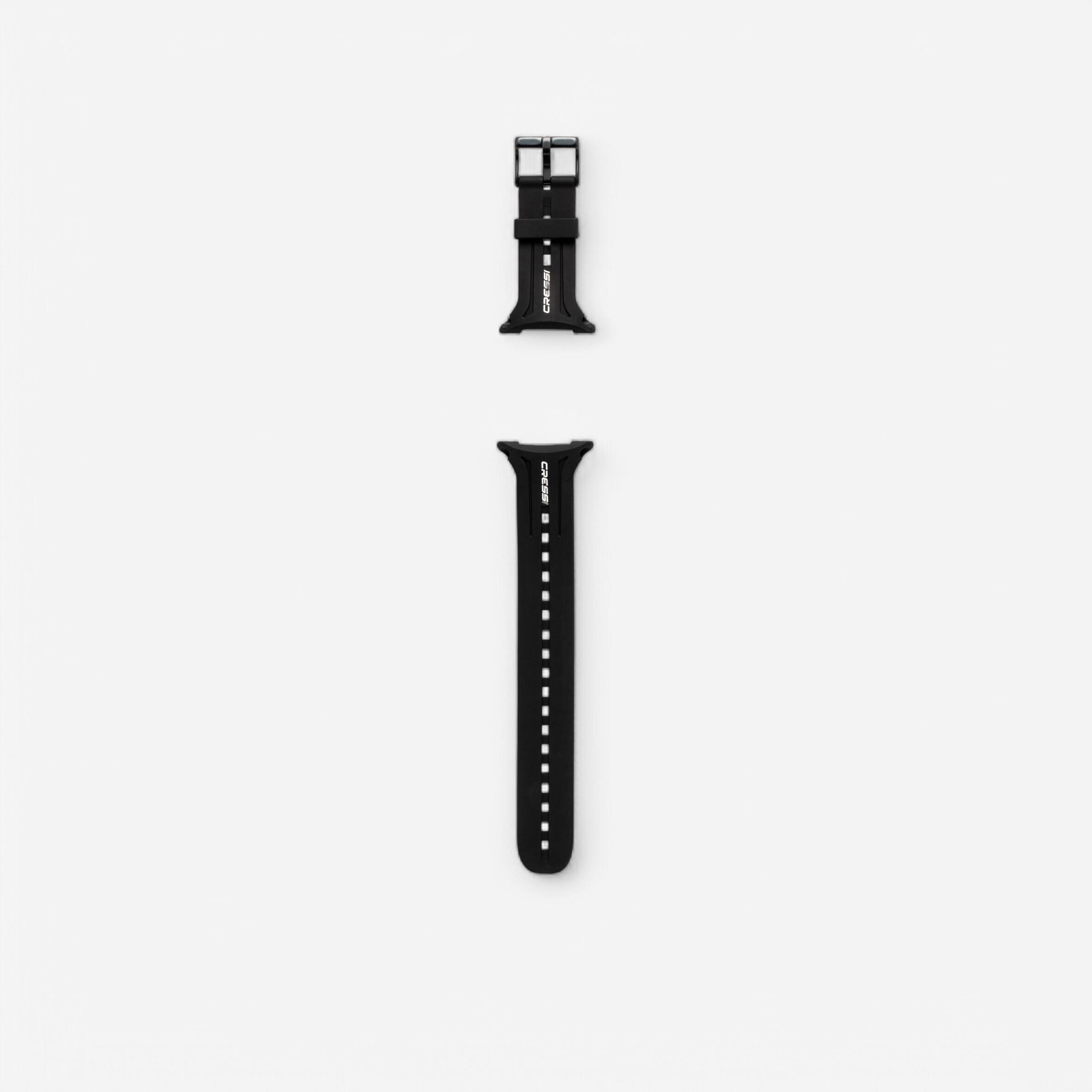 Cressi - Bracelet Noir Pour Ordinateur De Plongée Giotto Et Donatello - Bracelet Montre - Sav Sports D'eau - Noir - Taille Unique - Decathlon