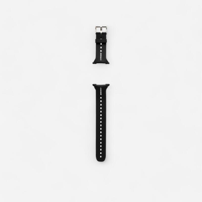 Bracelet noir pour montre ordinateur de plongée CRESSI Leonardo