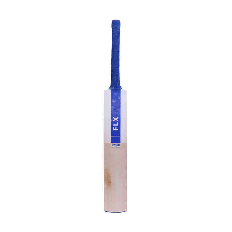 KIDS KASHMIR WILLOW CRICKET BAT KW 100 LITE JR BLUE Decathlon