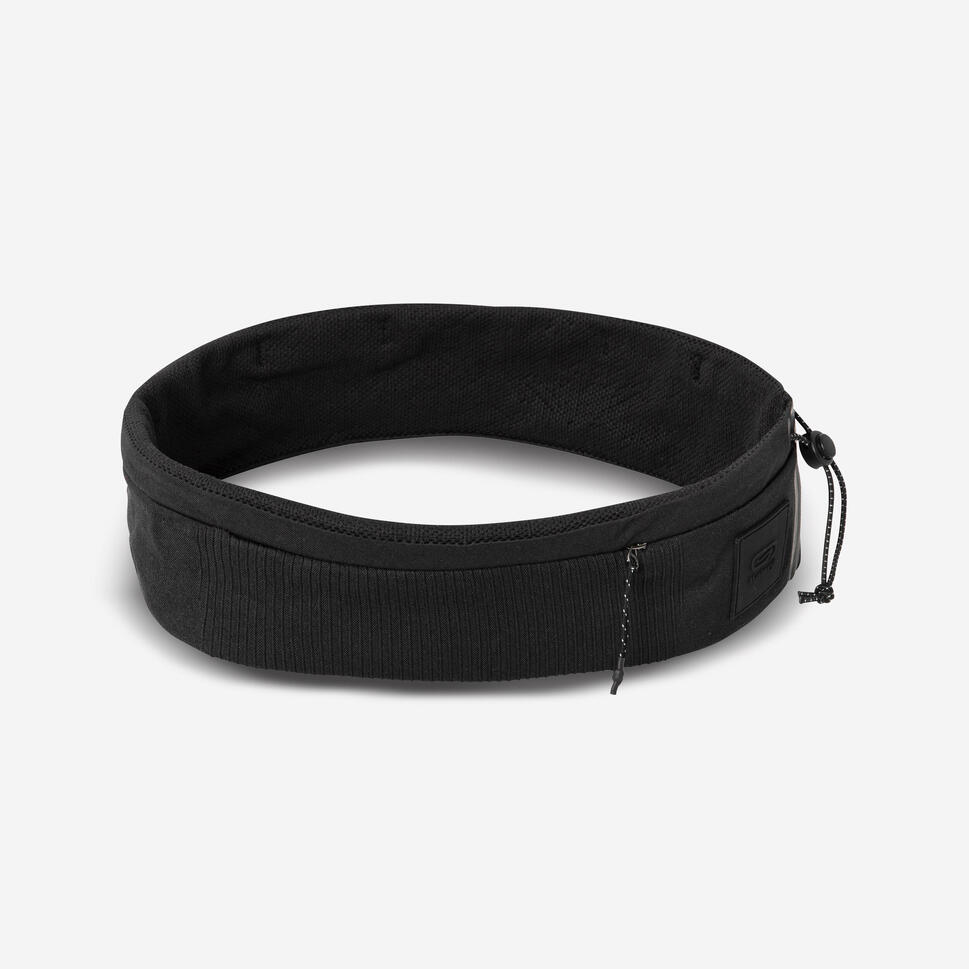 COMFORT RUNNING BELT BLACK KALENJI Decathlon