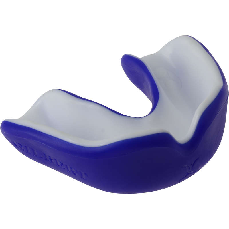 GILBERT Virtuo Junior Rugby Mouth Guard Blue Decathlon