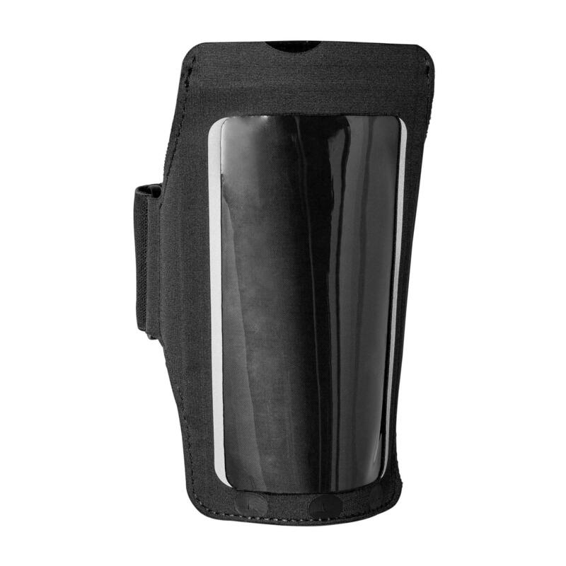 Hardloop armband voor grote smartphone zwart