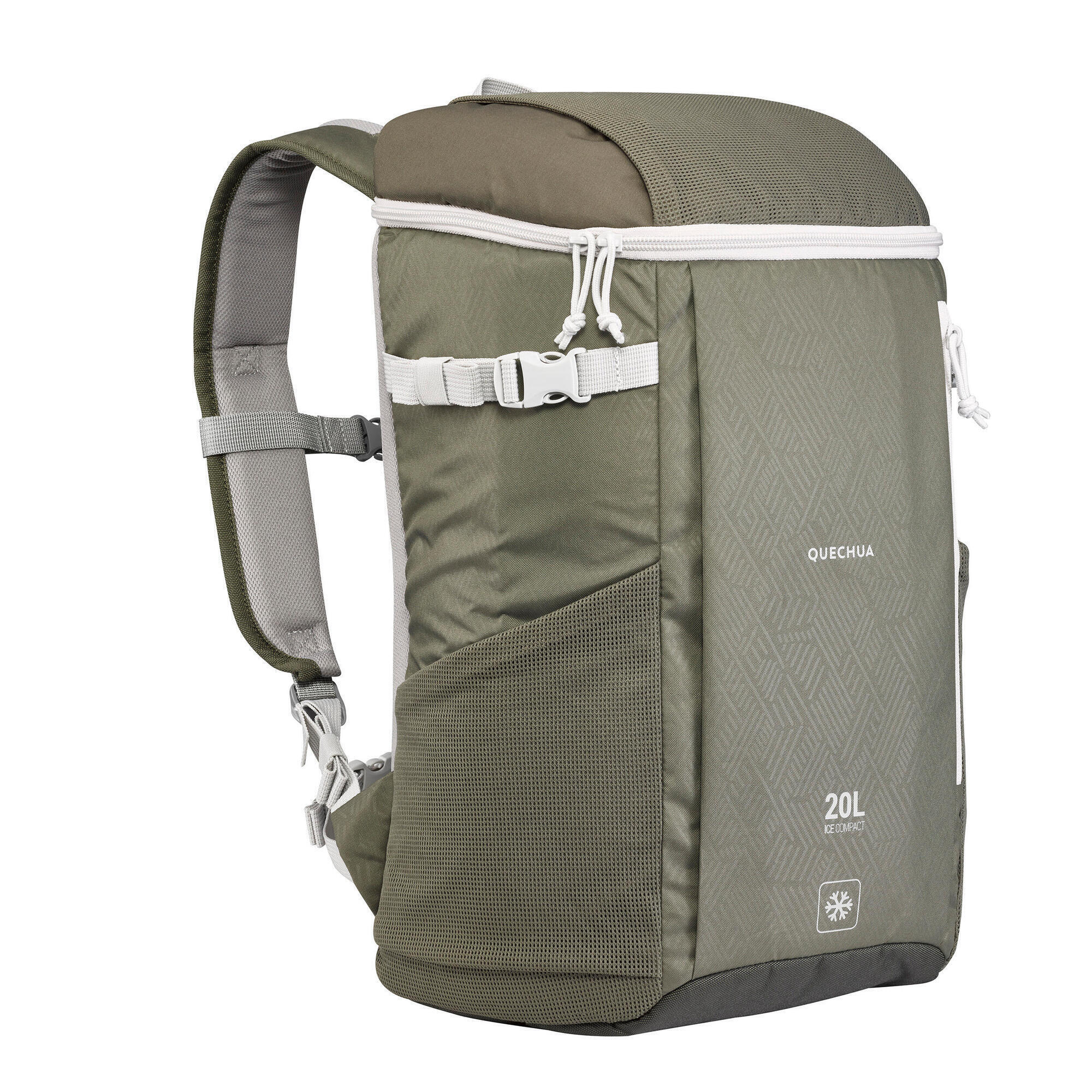 QUECHUA Isothermal Backpack 20 L - NH100 Ice Compact