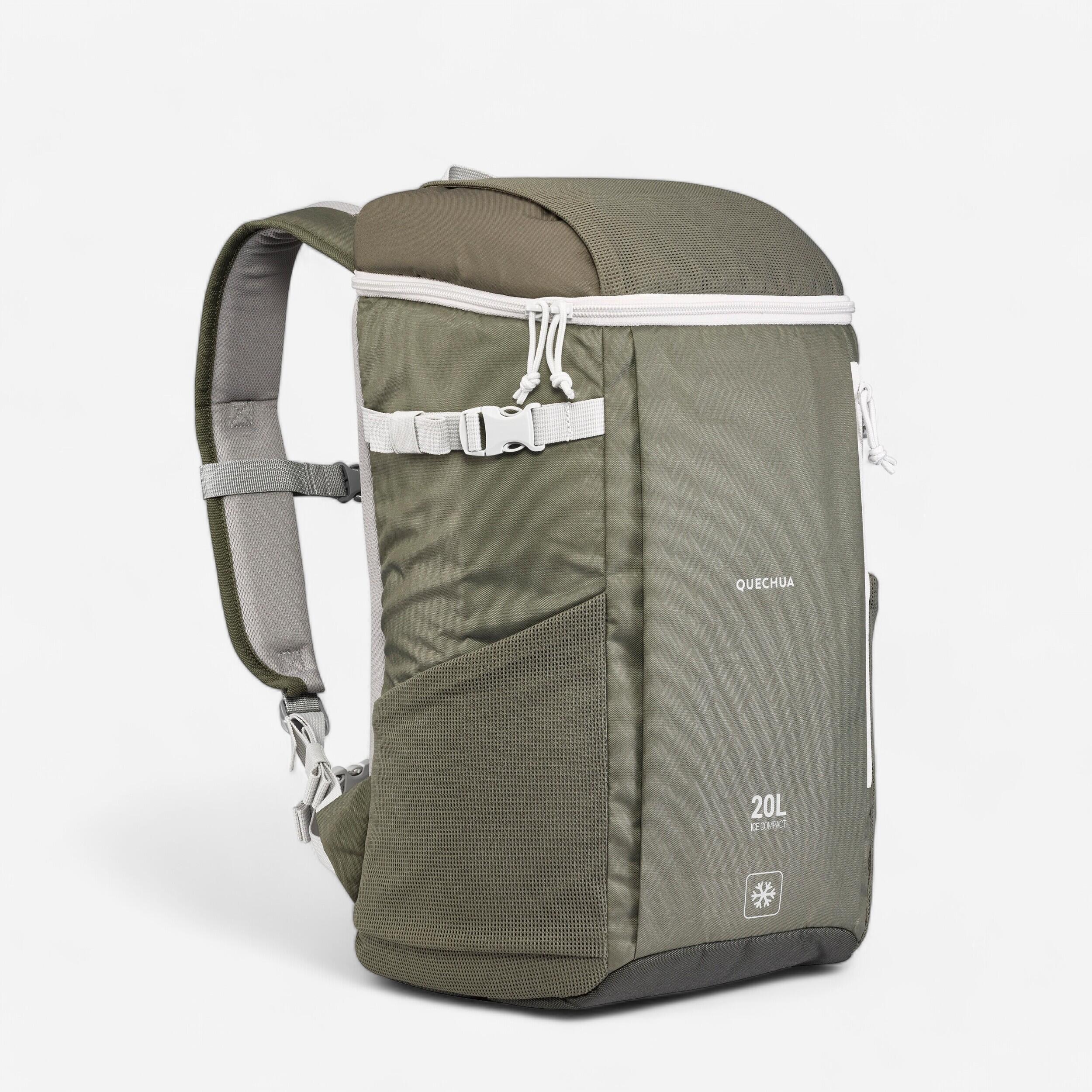 Mochila Nevera de camping y senderismo 20 Litros Quechua Ice Compact  QUECHUA | Decathlon