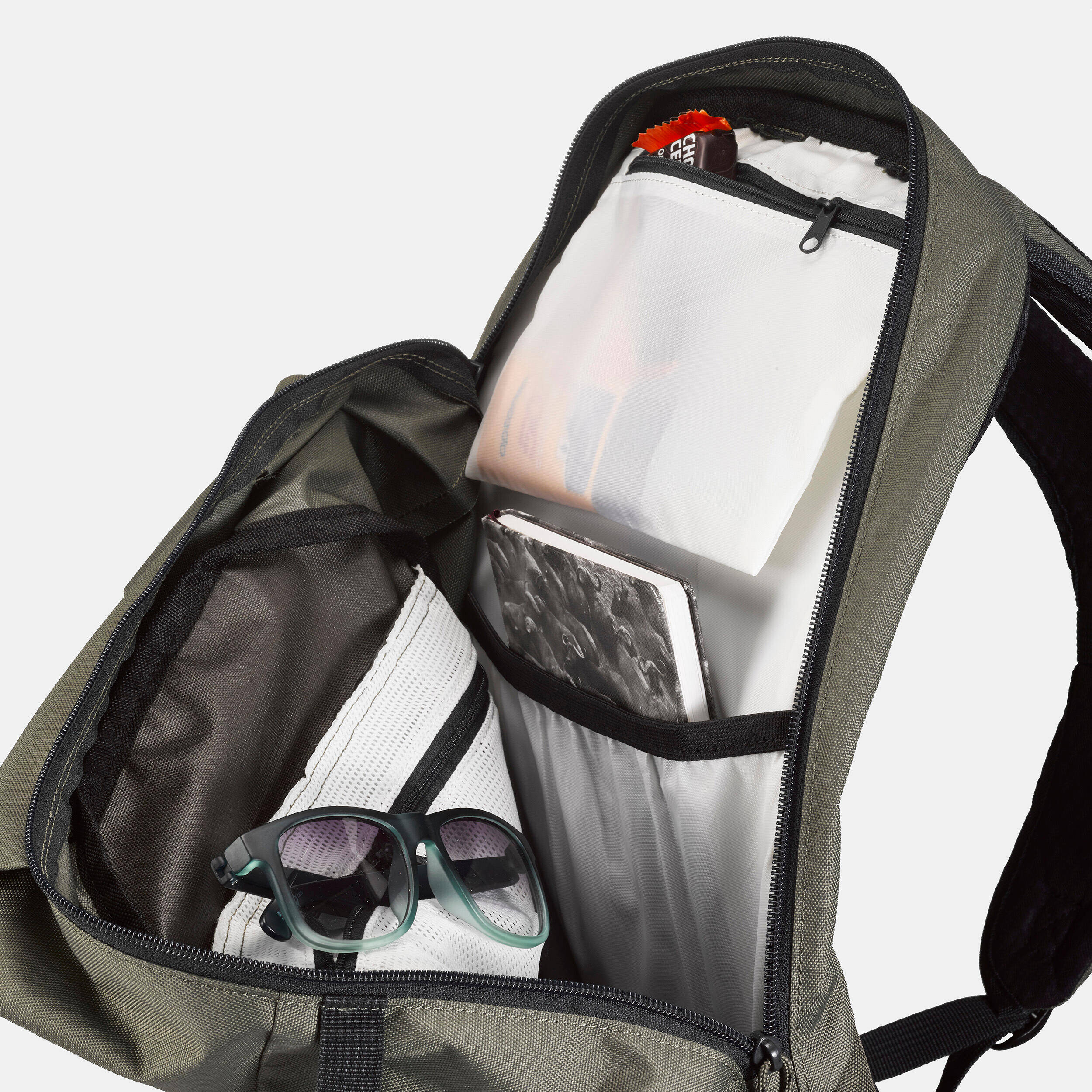 Hiking Backpack 30L 100 Ivy Green -  4