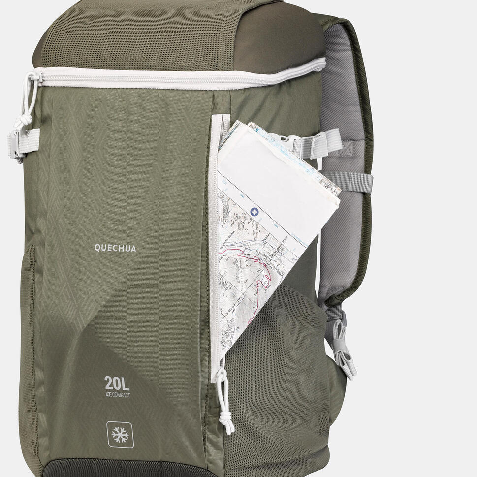 Isothermal Backpack 20 L NH100 Ice Compact QUECHUA Decathlon