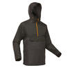 Men's Nature Hiking Waterproof Jacket - NH150 Imper- Black Grey