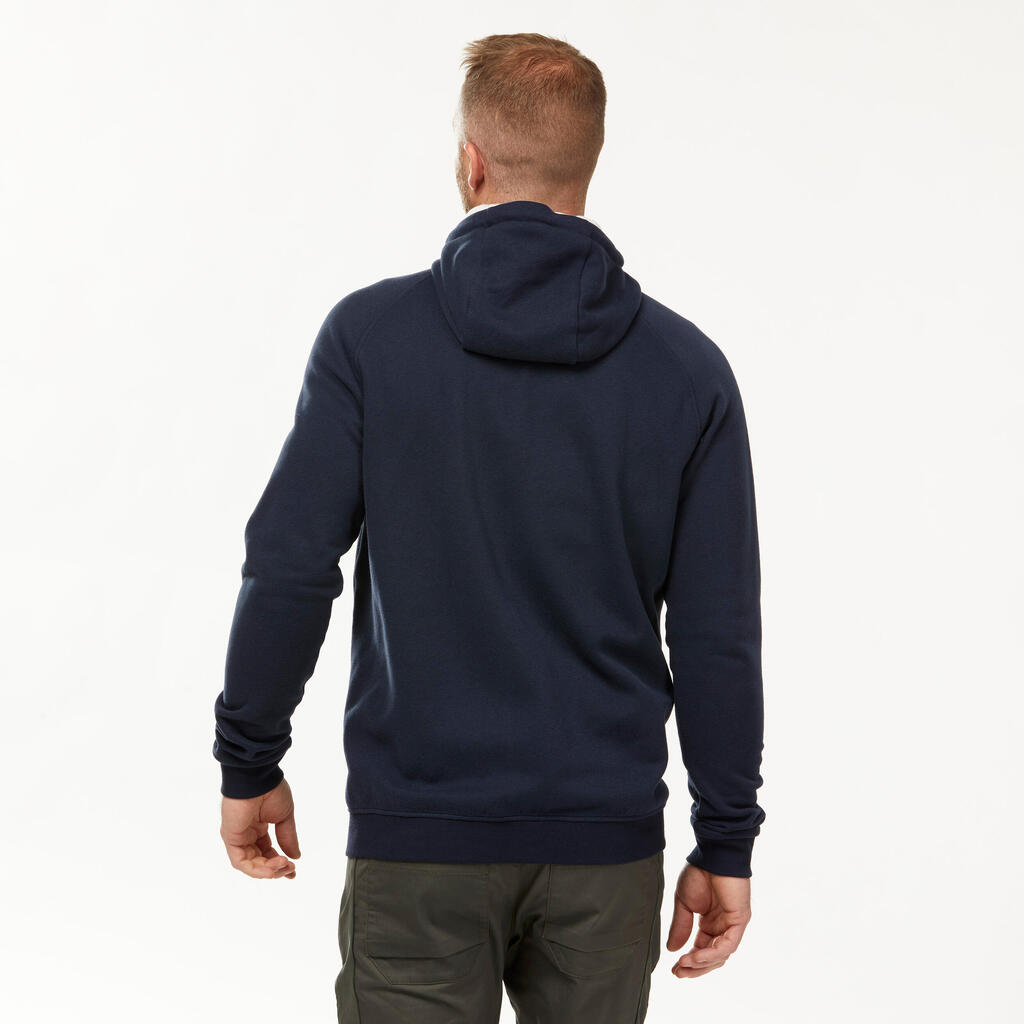 Men’s Hiking Zipped Hooded Sweatshirt - NH150