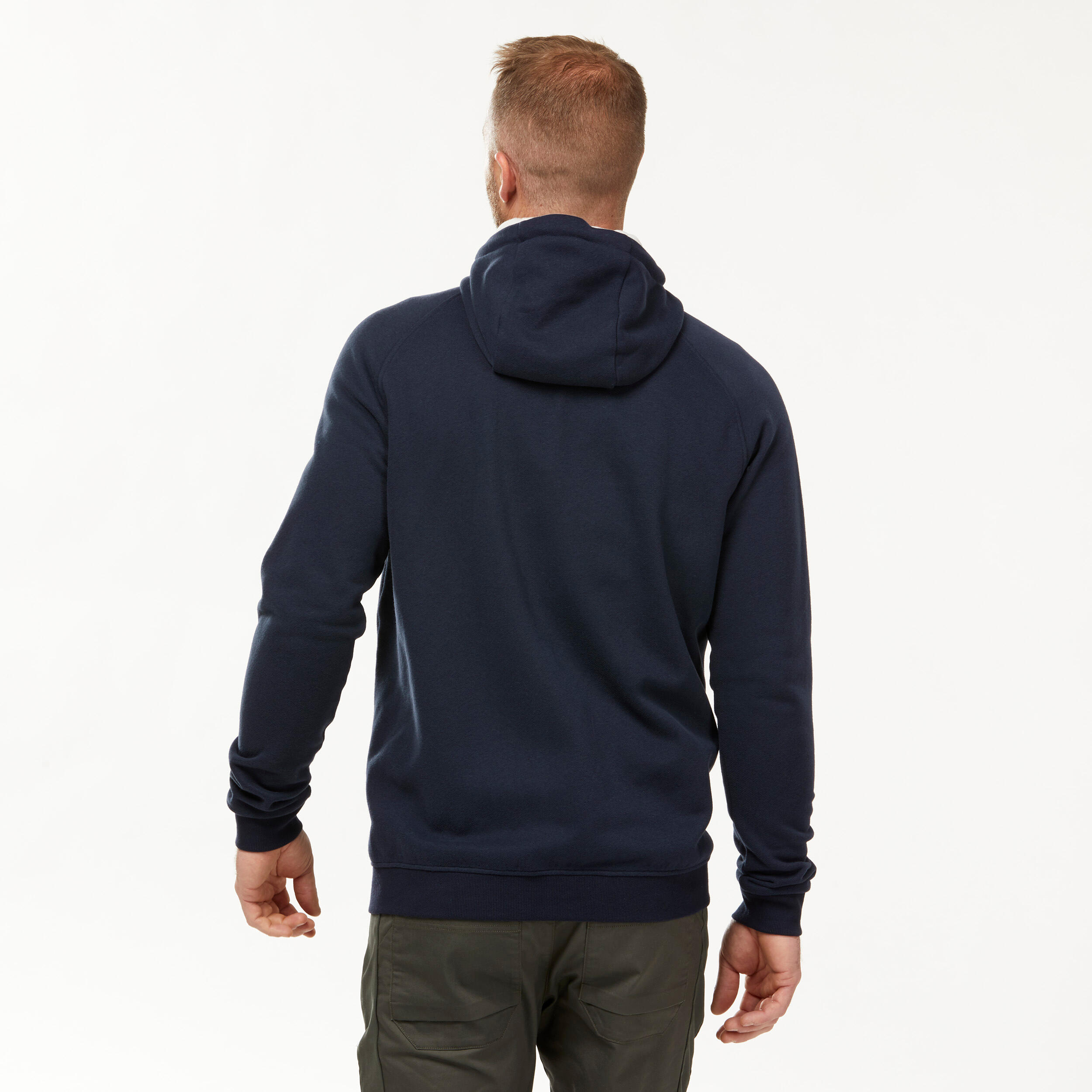 Hiking zip-up hoodie - NH150 - Men's