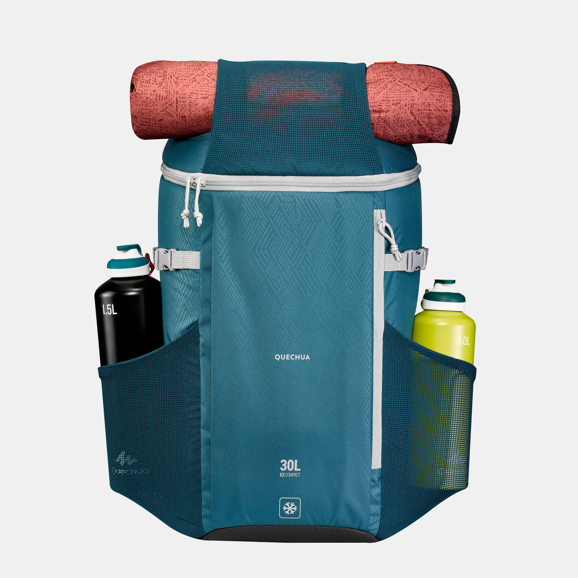 Zaino termico ICE COMPACT 100 30L azzurro QUECHUA | DECATHLON