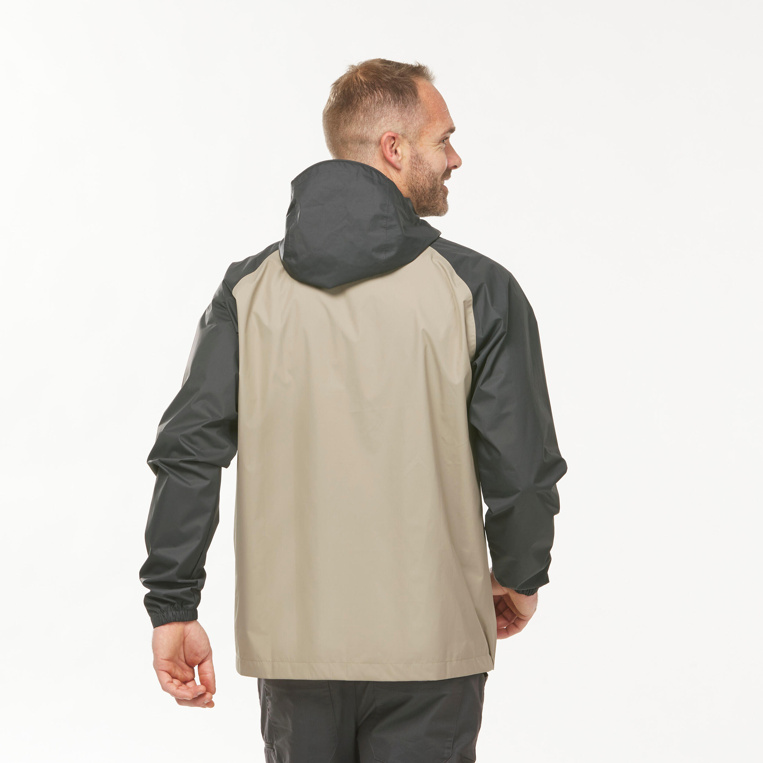 Veste imperméable de randonnée - nh150 imper - homme 4/6