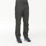 Men hiking trousers nh500 grey