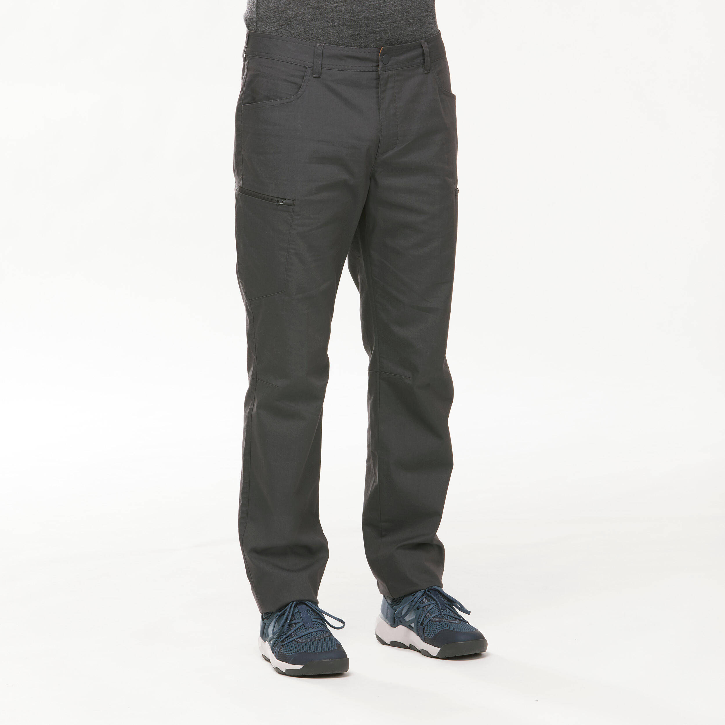 Men Light Cargo Pant Grey - NH500 -  1