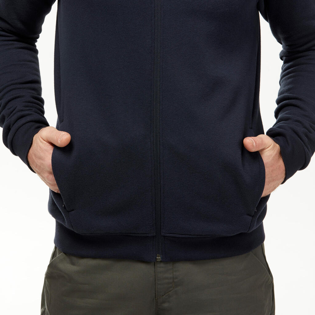 Men’s Hiking Zipped Hooded Sweatshirt - NH150