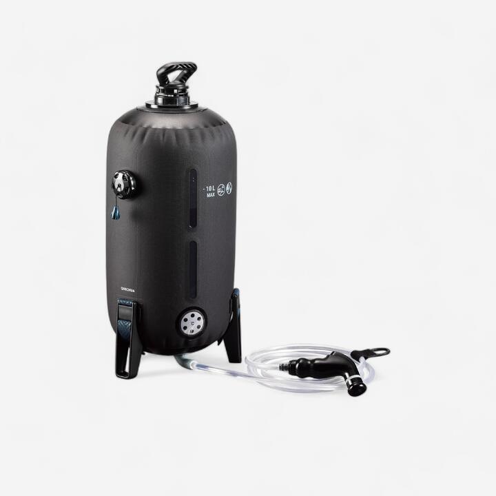 DOUCHE PRESSION SOLAIRE POUR LE CAMPING 10 LITRES QUECHUA Decathlon