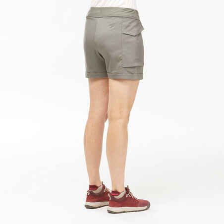 NH500 Regular Women's Country Walking Shorts - Khaki
