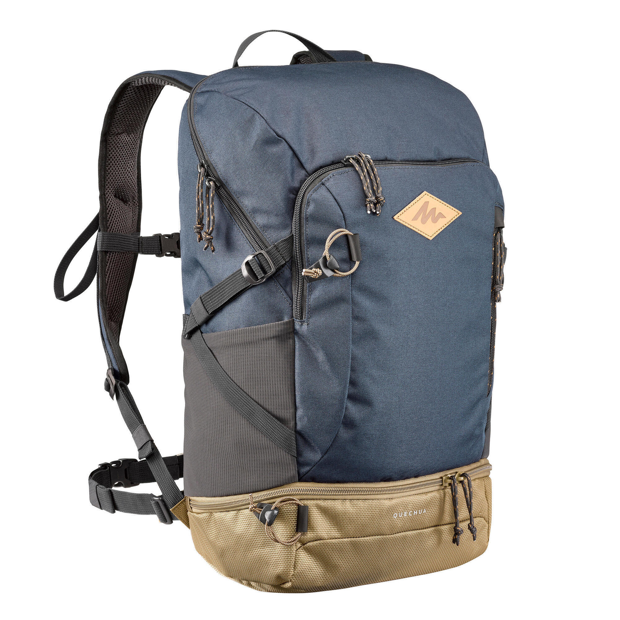 Mochila de montaña con 30L funda impermeable Quechua NH500. Equipaje de  mano QUECHUA | Decathlon