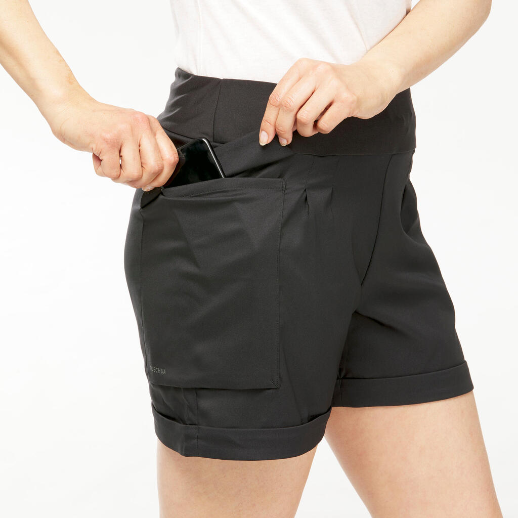 SHORTS SENDERISMO MUJER NH500 REGULAR