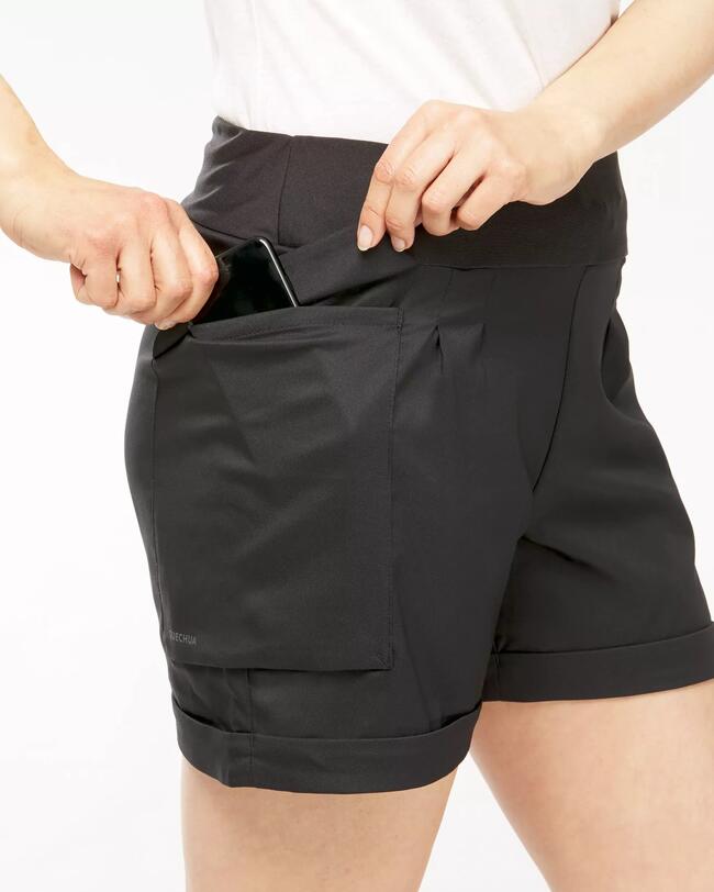 WANDERSHORTS DAMEN REGULAR NH500