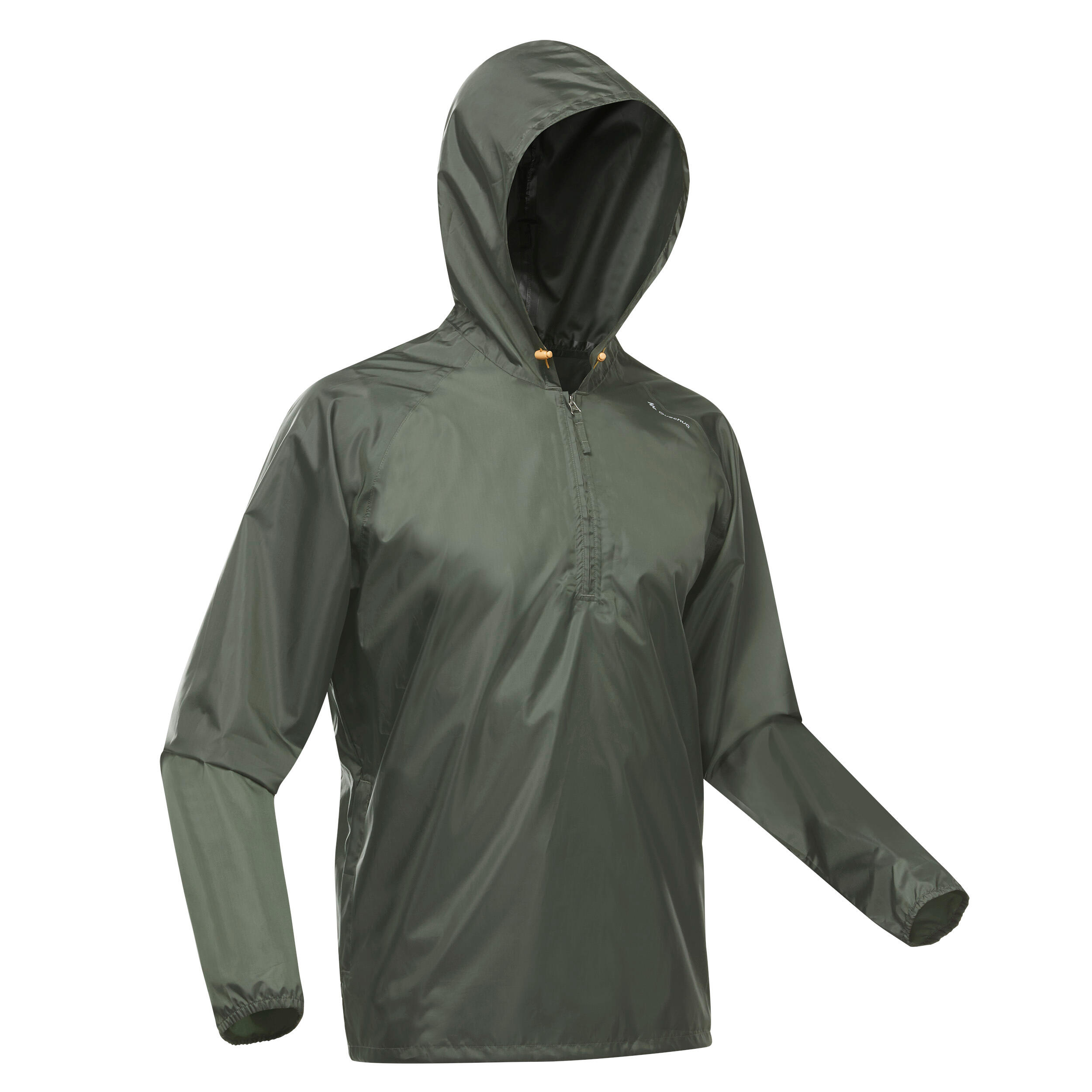 rain jacket half zip