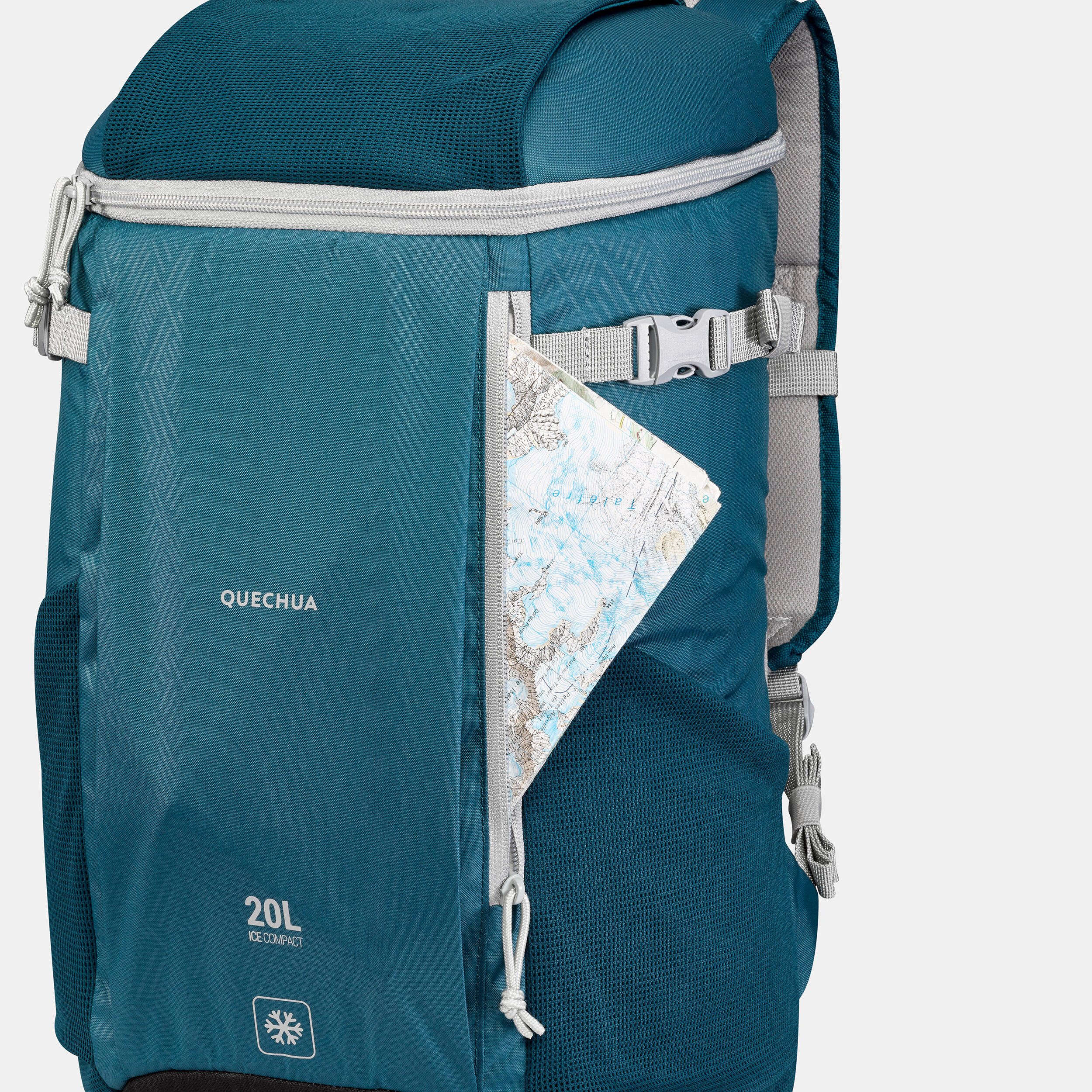 Sac à dos isotherme 20 L - NH 100 bleu - QUECHUA