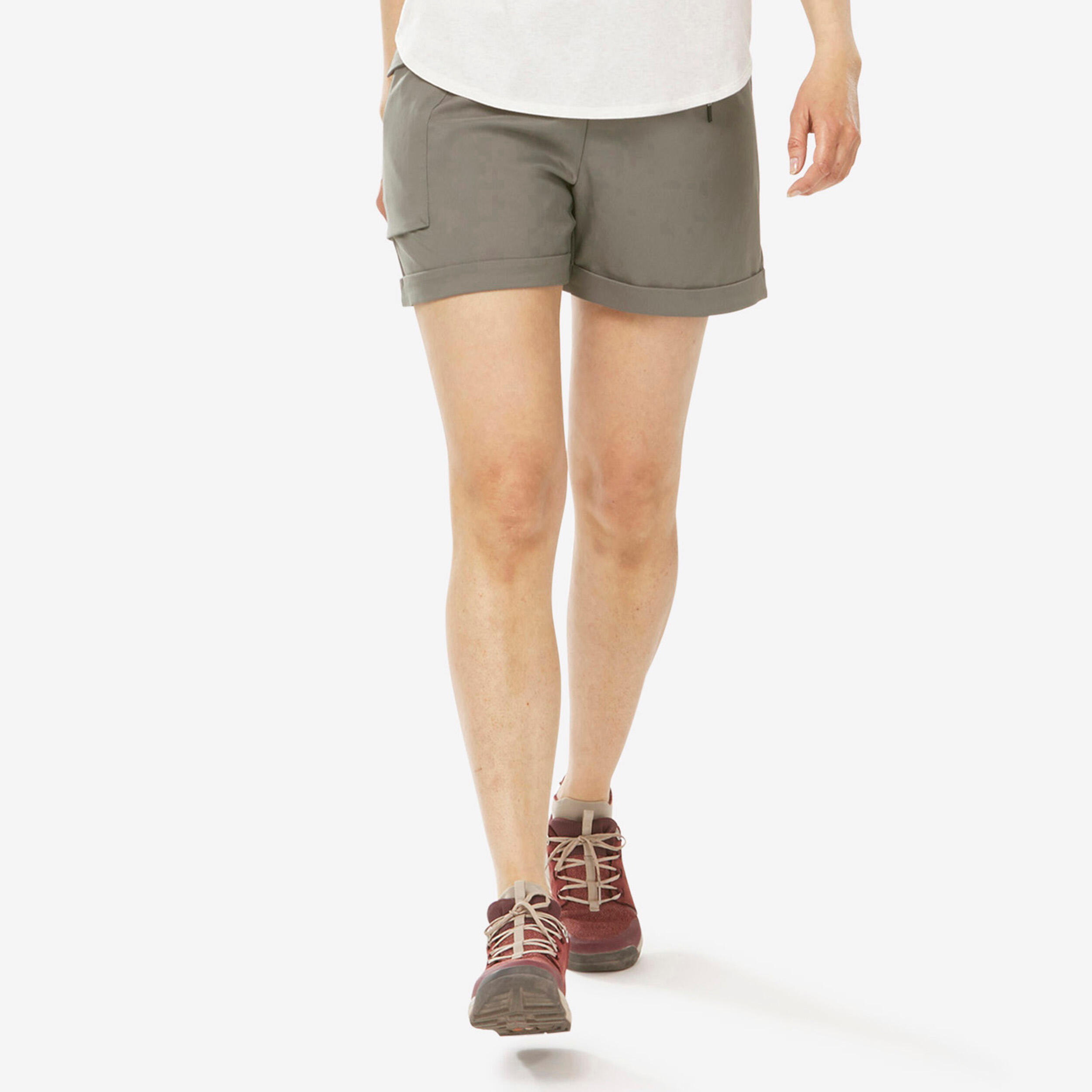 NH500 Regular Women's Country Walking Shorts - Khaki 2/8
