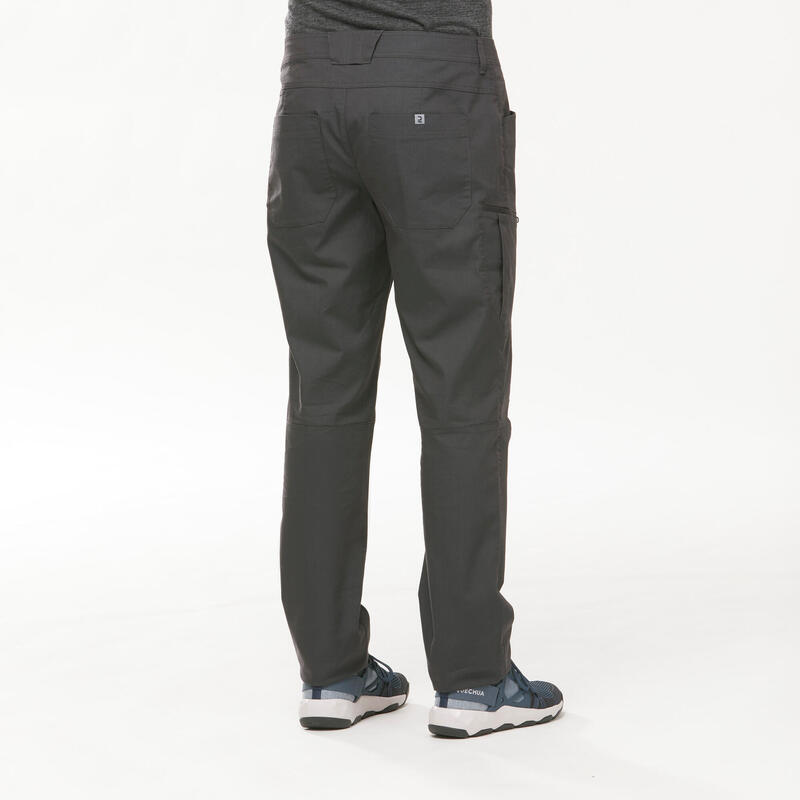 Pantalon Regular Drumeție NH500 Gri Bărbați