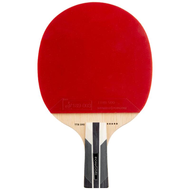 Club Table Tennis Bat TTR 590 5* Speed Carbon C-Pen & Cover