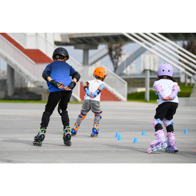 Play 3 Inline Skating Skateboarding Scootering and Cycling Helmet - Light Purple