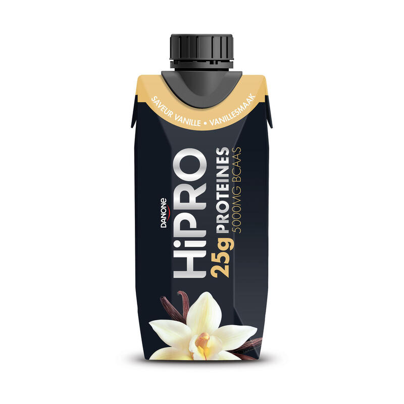 Lactosevrije eiwitshake HiPRO vanille 25 g 33 cl